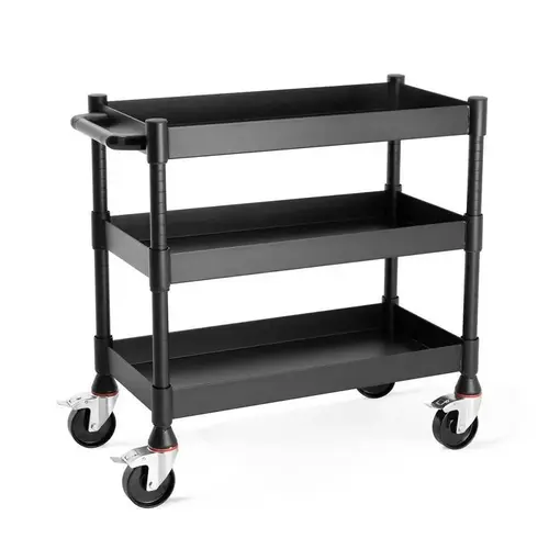 Luxor Mightyhaul    18    Heavy-Duty Utility Cart Black