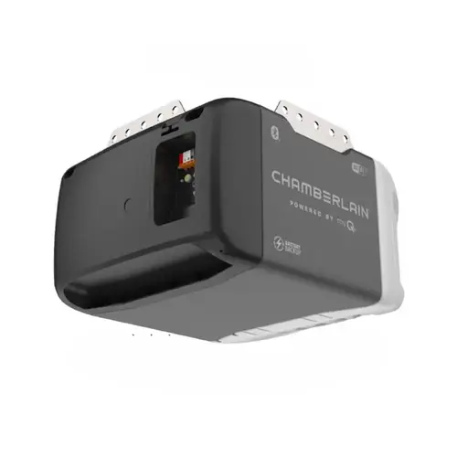 Chamberain Ultra-Quiet Wi-Fi Garage Door Opener With Battery Backup, 1/2 HP Chamberain Ultra-Quiet Wi-Fi Garage Door Opener With Battery Backup, 1/2 HP