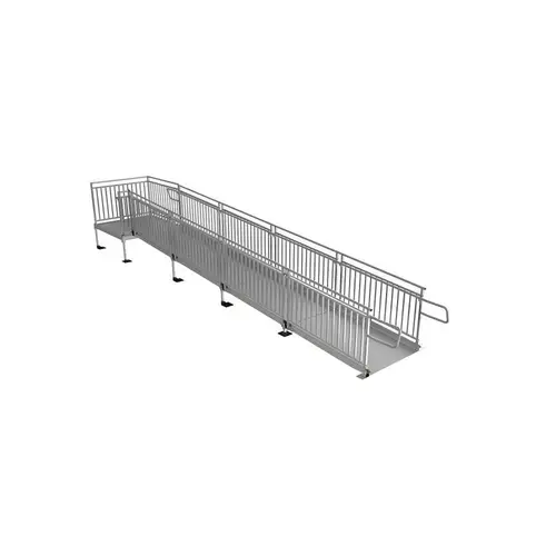 Ez-Access Pathway Hd 24ft. Aluminum Code Compliant Modular Wheelchair Ramp System