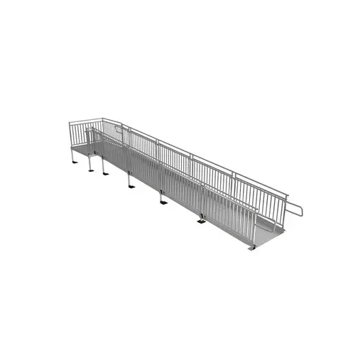 Ez-Access Pathway Hd 26ft. Aluminum Code Compliant Modular Wheelchair Ramp System