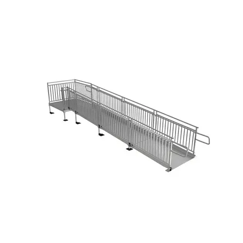 Ez-Access Pathway Hd 20ft. Aluminum Code Compliant Modular Wheelchair Ramp System