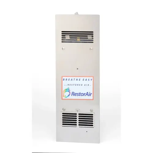 RestorAir Flush Mount Air Purification & Odor Elimination System Stainless Steel