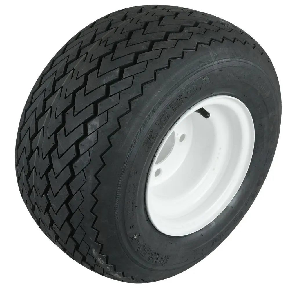 Club Car Utility Vehicle Tire And Wheel Assembly - White 101651413 Club Car Utility Vehicle Tire And Wheel Assembly - White 101651413