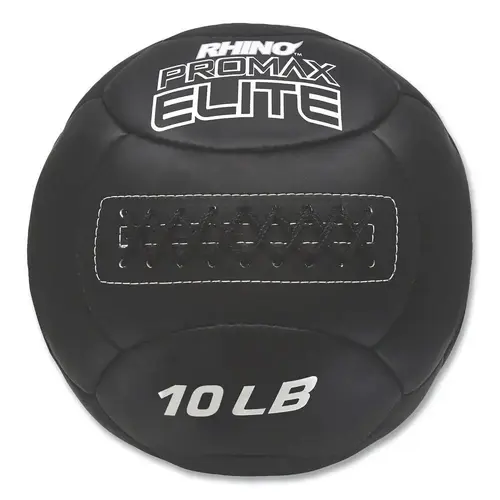 Champion Sports Rhino Promax Elite Medicine Ball, 10 Lb, Black