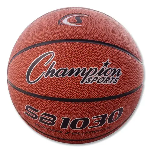 Champion Sports Composite Basketball, Intermediate/Youth Size, Brown