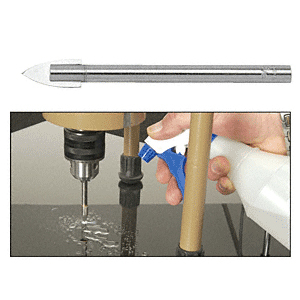 CRL 816SGD 1/2" Spearpoint Glass Drill