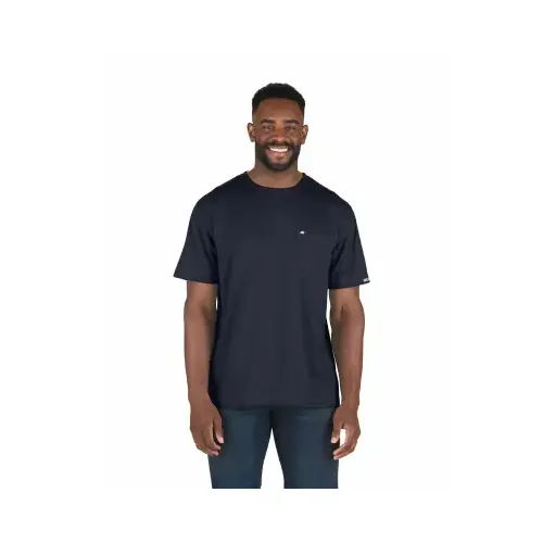 Performance Men's Regular Medium Navy Short Sleeve Pocket T-Shirt Performance Men's Regular Medium Navy Short Sleeve Pocket T-Shirt