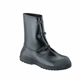 PQ FOOTWEAR/SERVUS 11001-M MED BLK 12" Overboot