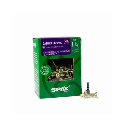 #8 x 1-1/4 In. Washer Head Interior Multi-Material Construction Screw (1 Lb. Box)