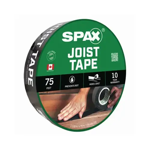 1-5/8 In. x 75 Ft. Joist Tape Black 1-5/8 In. x 75 Ft. Joist Tape Black