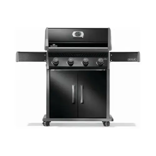 Rogue 525 4-Burner Stainless Steel Grids LP Gas Grill, Black Rogue 525 4-Burner Stainless Steel Grids LP Gas Grill, Black