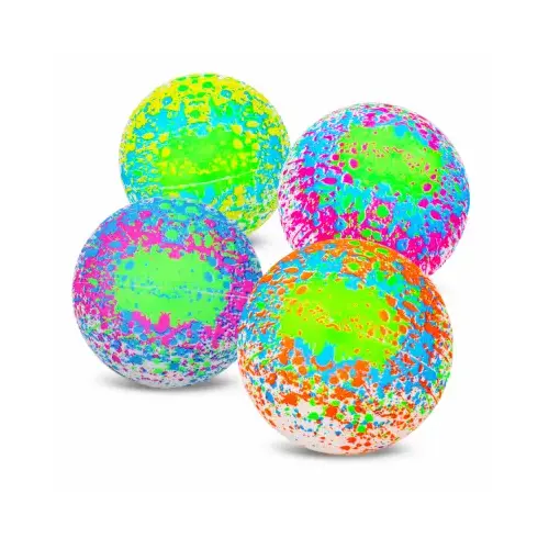 6" Neon Splatter Ball 6" Neon Splatter Ball