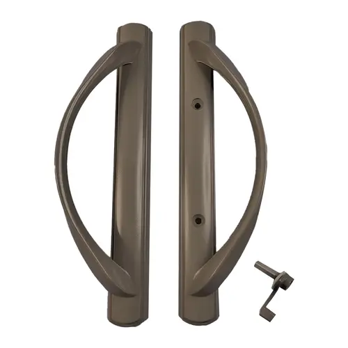 Patio Door Handle Set Bronze Finish Patio Door Handle Set Bronze Finish