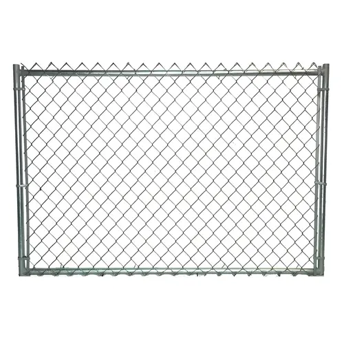 Chain Link Gate 8 ft Length 48" Height Steel Chain Link Gate 8 ft Length 48" Height Steel