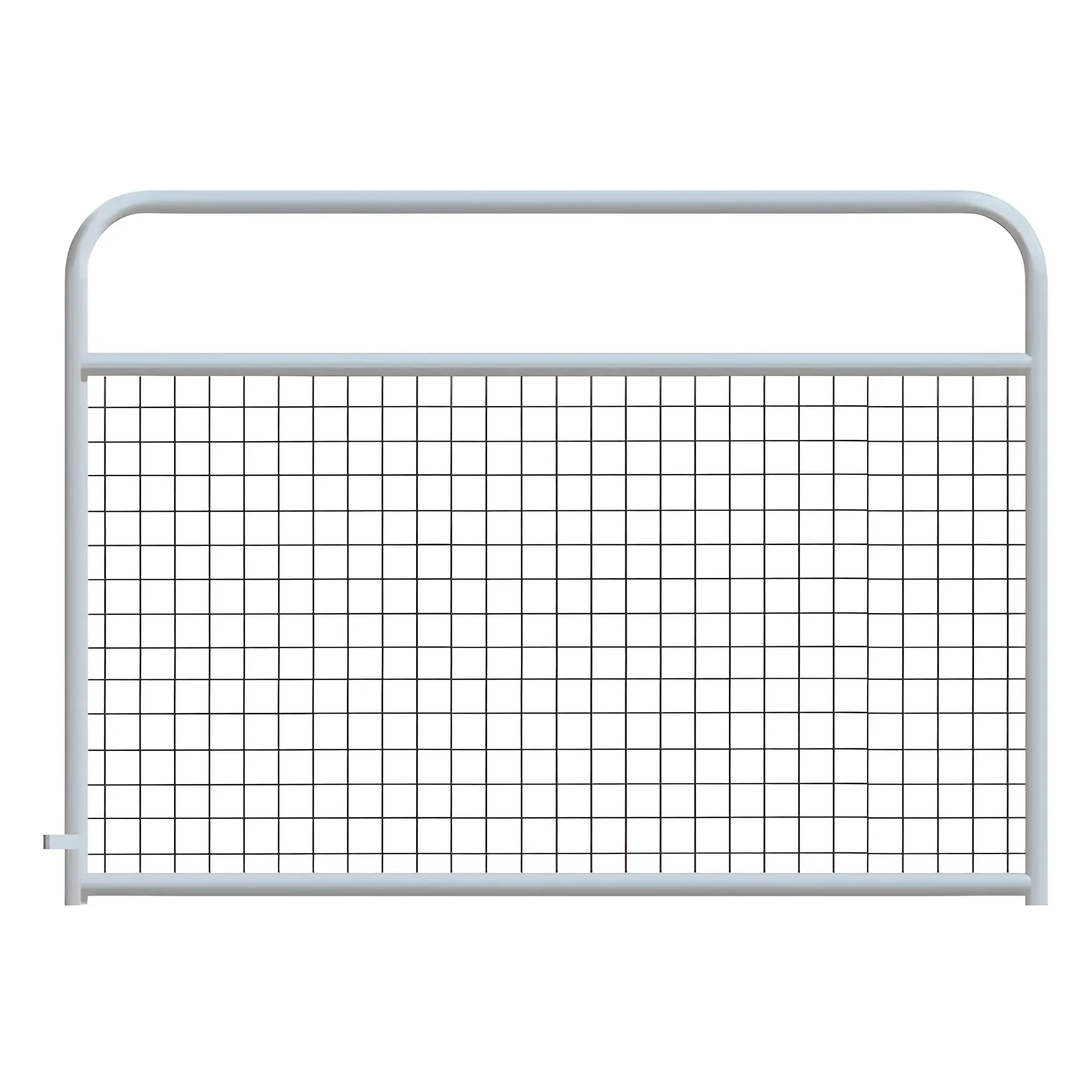 Alligator Brand Wire Mesh Round Corner 4 x 4 Mesh Galvanized Steel 4 ft Length Gate 14233463