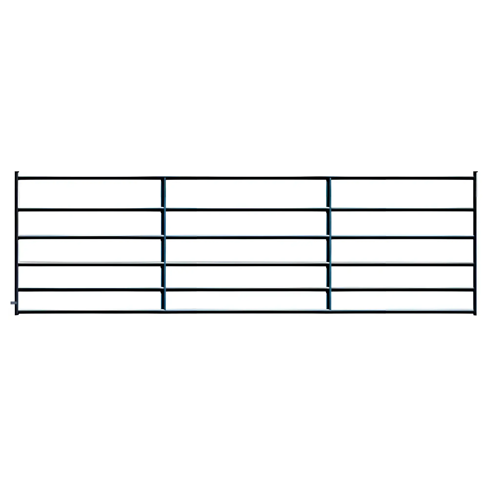Alligator Brand 6 Bar Square Corner 14 ft Length Black Powder Coated Finish 14233598