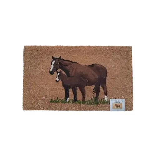 Flexgard Coco Entrance Mat with Mare and Foal Flexgard Coco Entrance Mat with Mare and Foal