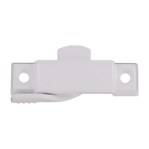 Sash Lock Without Keeper Type White Finish