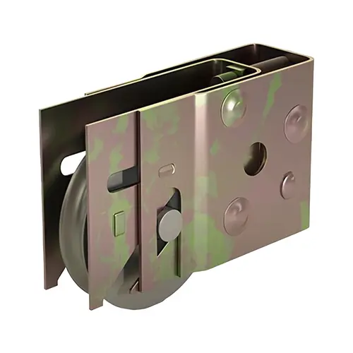 Patio Door Roller Assembly Steel Wheel Type 1-1/2" Wheel Size 2" Length Patio Door Roller Assembly Steel Wheel Type 1-1/2" Wheel Size 2" Length