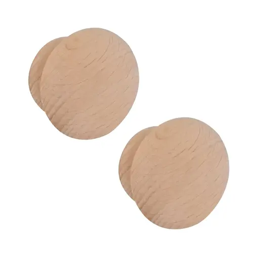 Mushroom Cabinet Knob 1-1/2" Diameter, 1" Projection, BeechWood Material, Unfinished Finish Pair Mushroom Cabinet Knob 1-1/2" Diameter, 1" Projection, BeechWood Material, Unfinished Finish Pair