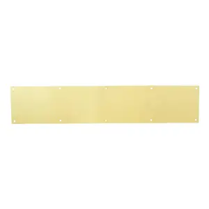 Schlage C8400B3 6X30 Kick Plate 30" Length 6" Width Solid Brass Material