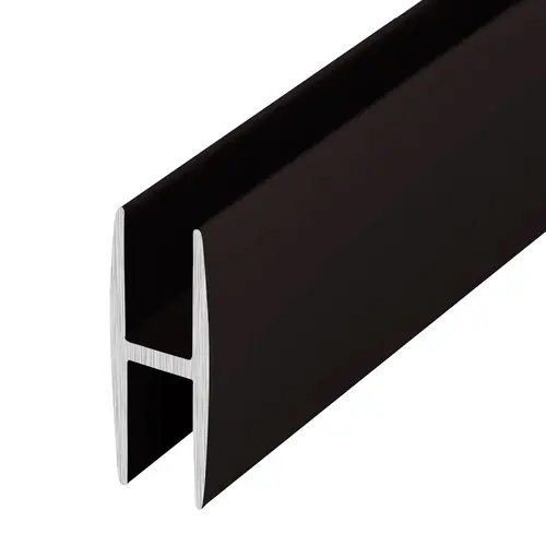 1/4" H Bar Channel Dark Bronze Anodized Finish - 84" Length - pack of 5 1/4" H Bar Channel Dark Bronze Anodized Finish - 84" Length - pack of 5