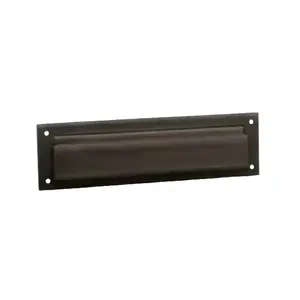 Schlage SC620B-716 Mail Slot 3-1/2" Length 13" Width Brass Material Aged Bronze Finish