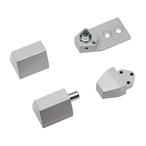 Non Handed Pivot Aluminium Finish