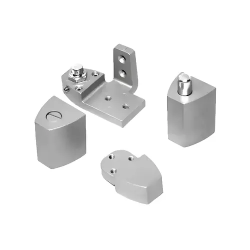 Old Castle Style Offset Pivot Aluminium Finish