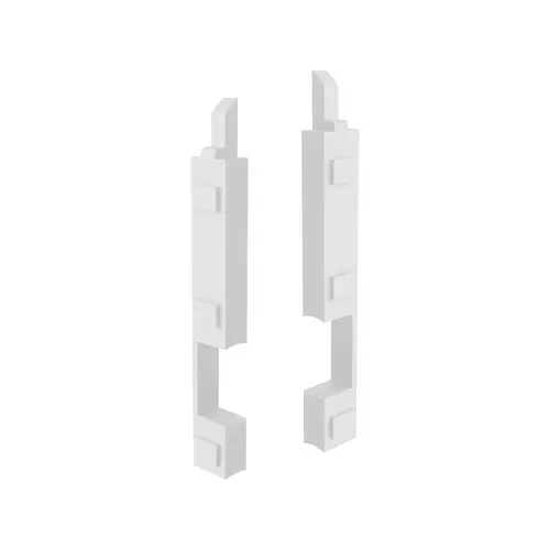 Slide Bolt Set Left and Right Hand White