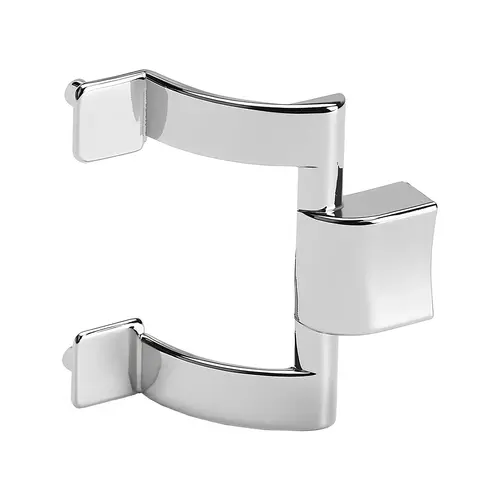 Shower Door Handle Chrome with Towel Bar Insert post 2-1/4in Centers Shower Door Handle Chrome with Towel Bar Insert post 2-1/4in Centers