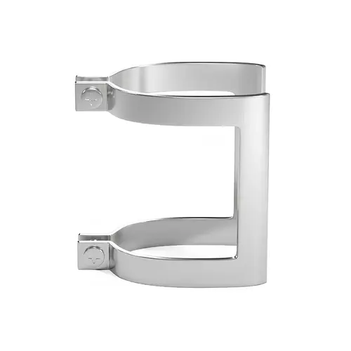Shower Door Handle Set complete Bracket Assembly chrome Plated With Screws Shower Door Handle Set complete Bracket Assembly chrome Plated With Screws