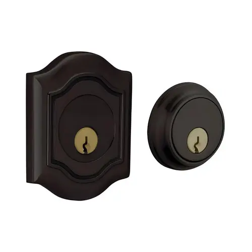 Estate Bethpage Deadbolt, 2-1/8" Door Prep Oil Rubbed Bronze Estate Bethpage Deadbolt, 2-1/8" Door Prep Oil Rubbed Bronze