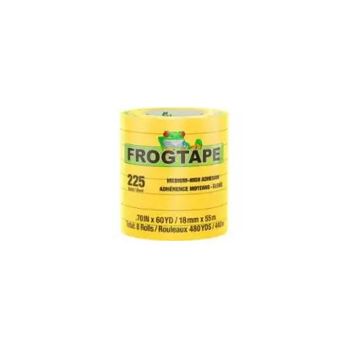 3/4" (18mm) FrogTape CP 225 Performance Gold, Shurtape 3/4" (18mm) FrogTape CP 225 Performance Gold, Shurtape