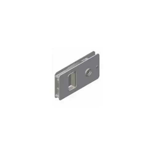 Sliding Door Latch Flush Key .39"-.50" Aluminum