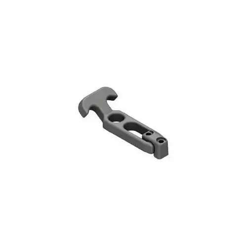 F7 Flexible T-Handle Draw Latch, Small, Front Mount, Black F7 Flexible T-Handle Draw Latch, Small, Front Mount, Black
