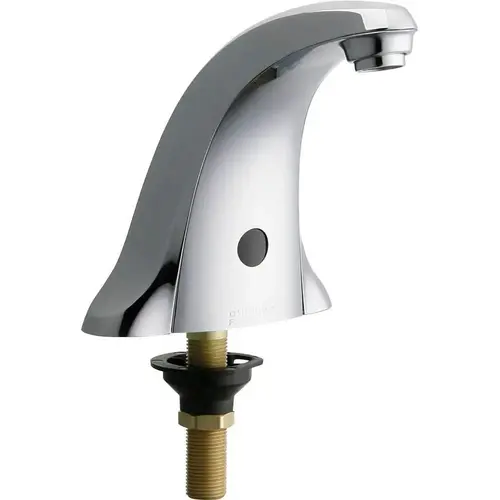 Chicago Faucets Touch-Free, Programmable Faucet With Above-Deck Electronics Chrome