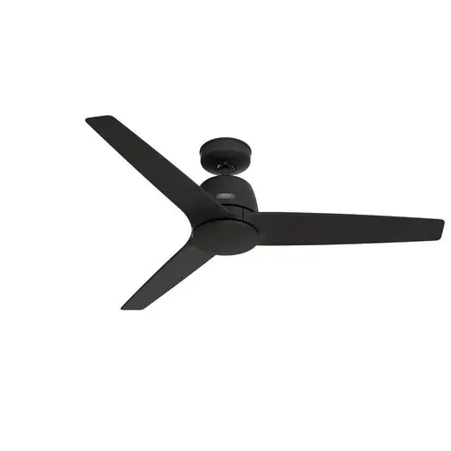 Hunter Fan 52" Malden Ceiling Fan, Matte Black