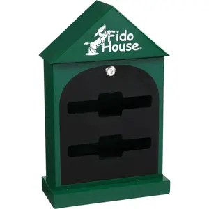 Fido House FIDO-HS-DSP-GR Fido House   Fido Baggie Dispenser Green