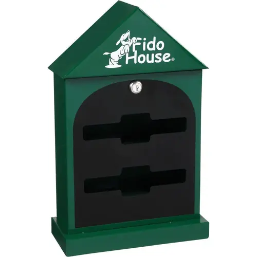 Fido House   Fido Baggie Dispenser Green