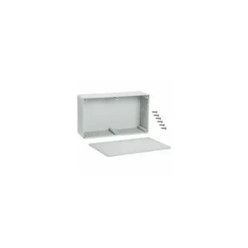 Enclosure Plastic Gray 7.5" x 4.34" x 2.39"