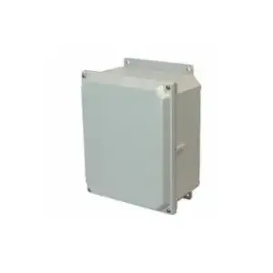Hammond Plastics PCJ864F Enclosure 8" x 6" x 4" Polycarb Flanged No/Hng