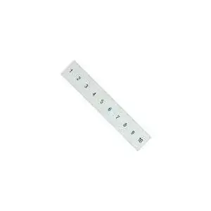Phoenix Contact 0808749.0011 ZBF 6 Labeled Terminal Marker 11-20 White 10/PK