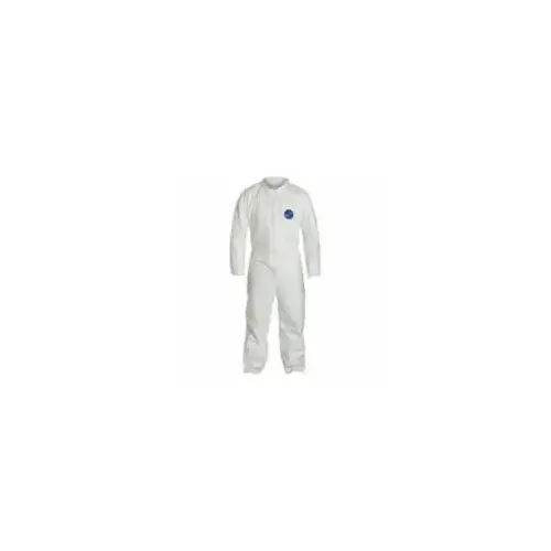 Tyvek 400 XL Protective Suit, NO Hood, 25/Box** Must Buy 1 Case of 25 Suits**