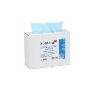 Dupont Sontara E-4143 EA Solvent Wash & Dry Cloth 12"X16.5"Blue 100/PK8/CS