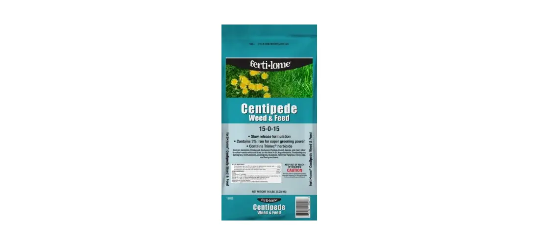 Ferti-Lome 13926 Lawn Fertilizer Centipede Weed & Feed For Multiple Grass  Types 5000 sq ft Buy Now