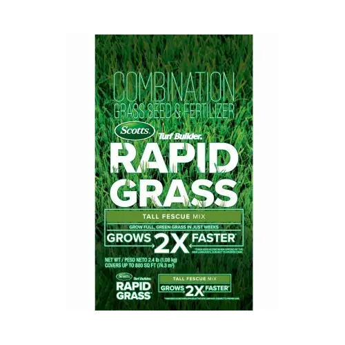 Scotts Turf Builder Rapid Grass Tall Fescue 2.4 LB Scotts Turf Builder Rapid Grass Tall Fescue 2.4 LB