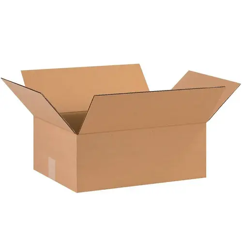 Box Partners 15 X 12 X 5" Flat Corrugated Boxes Pkg Of 25 Kraft Box Partners 15 X 12 X 5" Flat Corrugated Boxes Pkg Of 25 Kraft