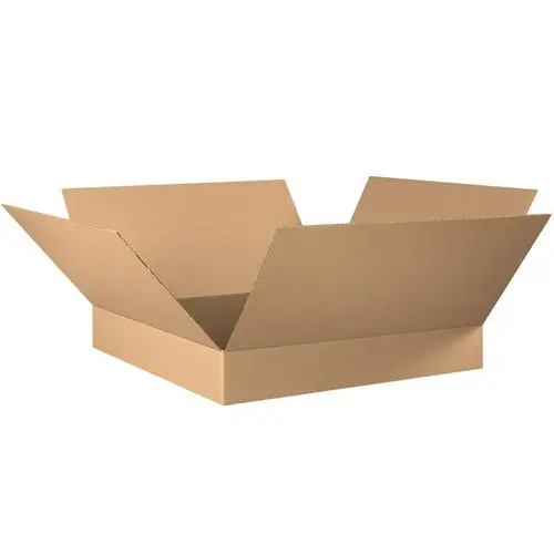 Box Partners 30 X 30 X 6" Flat Corrugated Boxes Pkg Of 15 Kraft - pack of 15 Box Partners 30 X 30 X 6" Flat Corrugated Boxes Pkg Of 15 Kraft - pack of 15