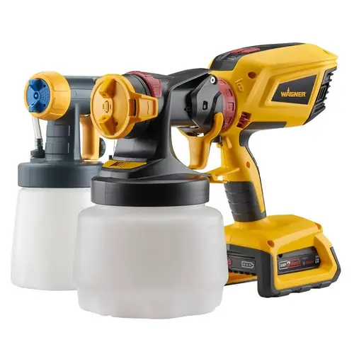 Wagner Flexio 3550 18 Volt Cordless Paint Sprayer Black;Yellow